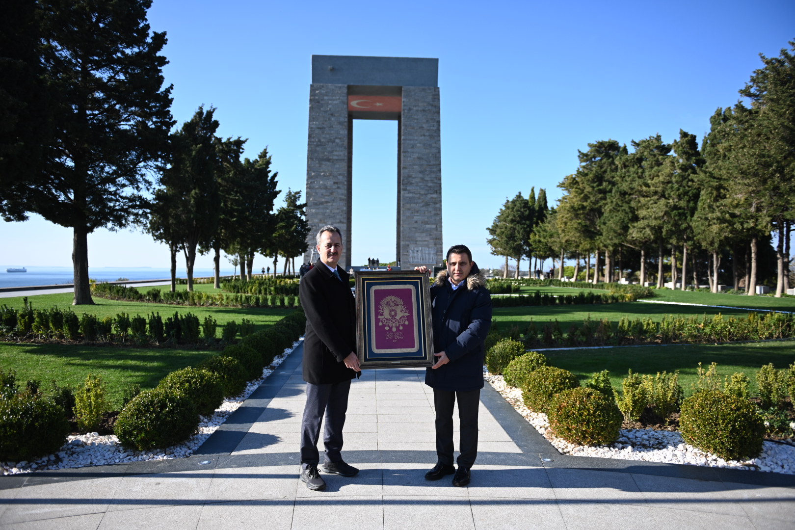 SAVUNMA SANAYİİ BAŞKANI PROF. DR. HALUK GÖRGÜN TARİHİ ALANI ZİYARET ETTİ.