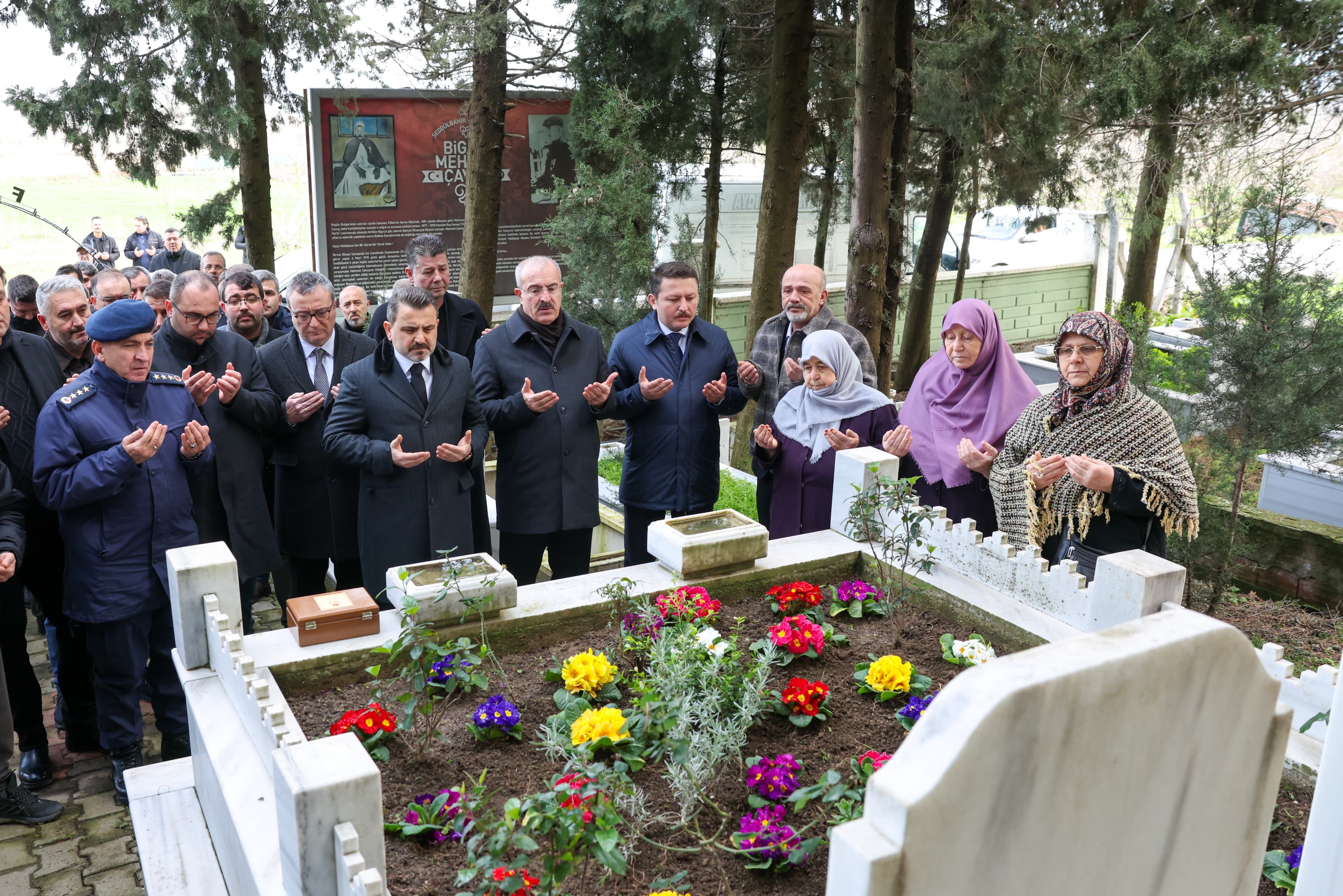 Çanakkale Savaşları Gelibolu Tarihi Alan Başkanımız İsmail Kaşdemir "Bigalı Mehmet Çavuş'u Anma Programı"na katıldı.