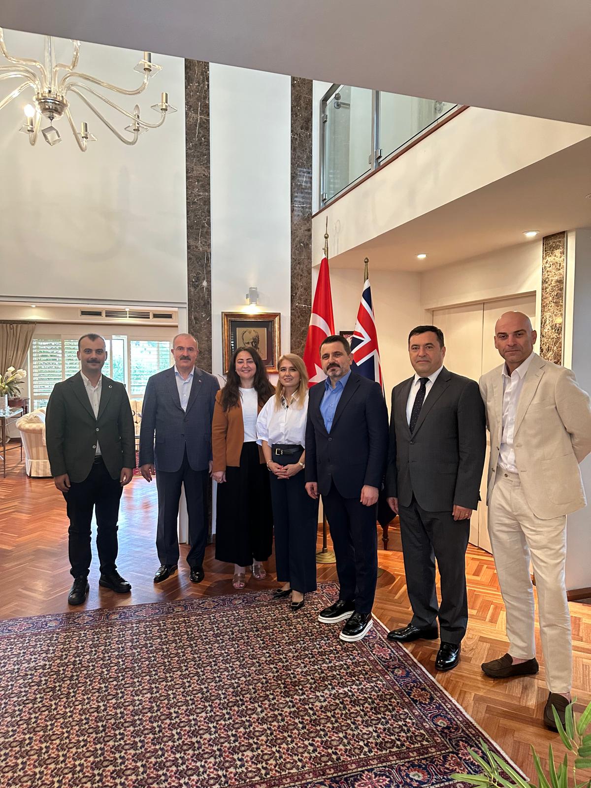 Avustralya'da Ziyaret Programı Gerçekleştirildi.