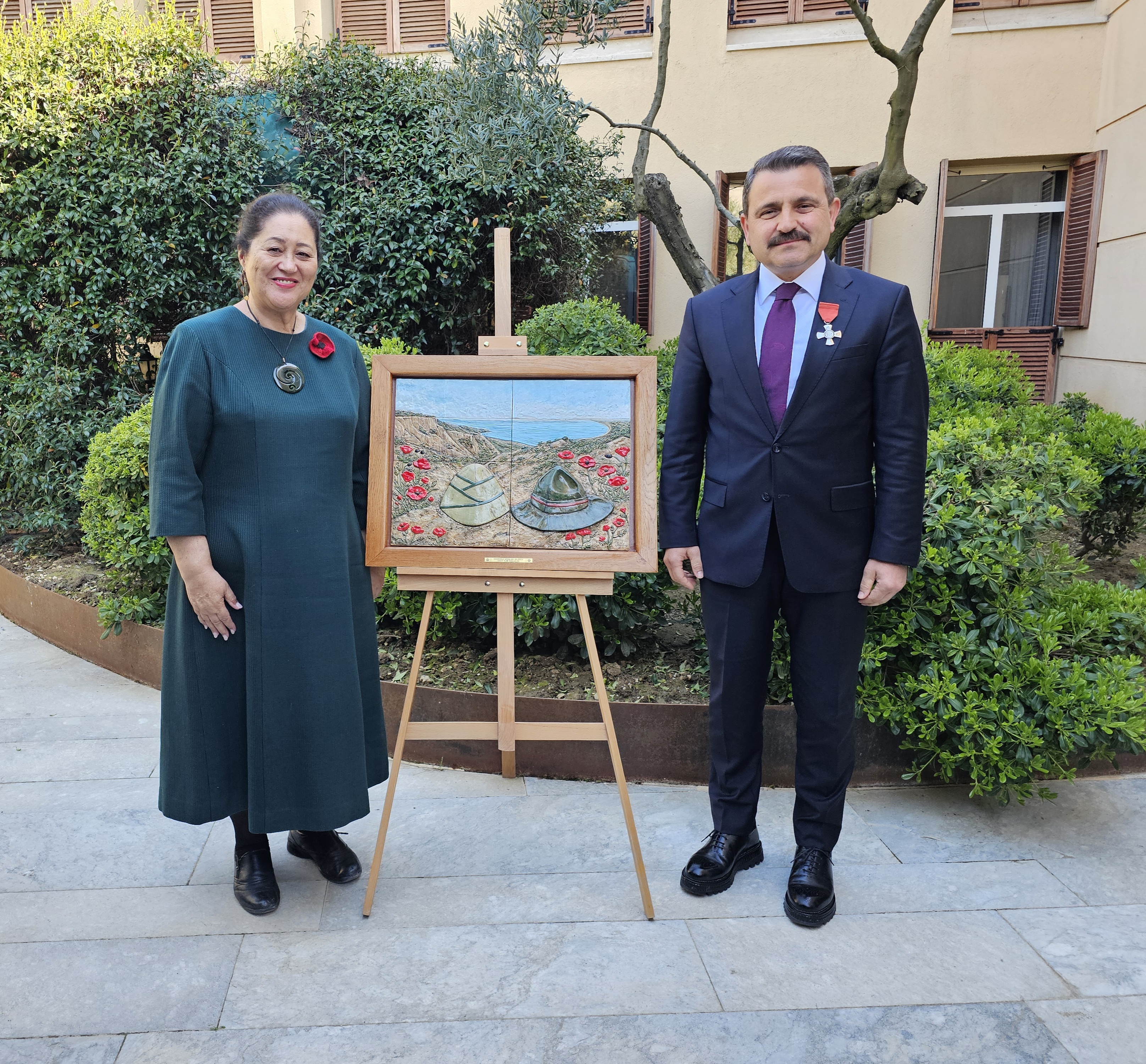 Başkan İsmail Kaşdemir, Yeni Zelanda Genel Valisi İle Bir Araya Geldi.